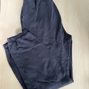 American Eagle Outfitters Black Track Pants Relaxed Fit Joggers